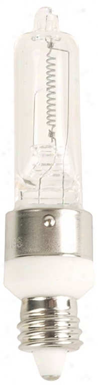 100 Watt Clear Mini-candelaabra Halogen Light Bulb (17521)