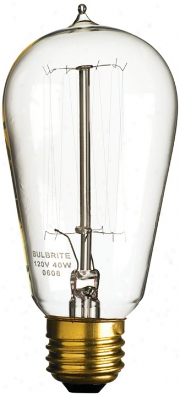 1910 Edison Style 40 Watt Light Bulb (80507
