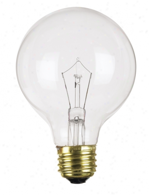 40 Watt G-25 Clear Light Bulb (25145)