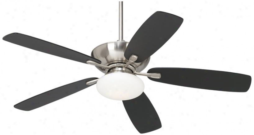52" Casa Vieja Flex Brushed Nickel Ceiling Fan (63670)