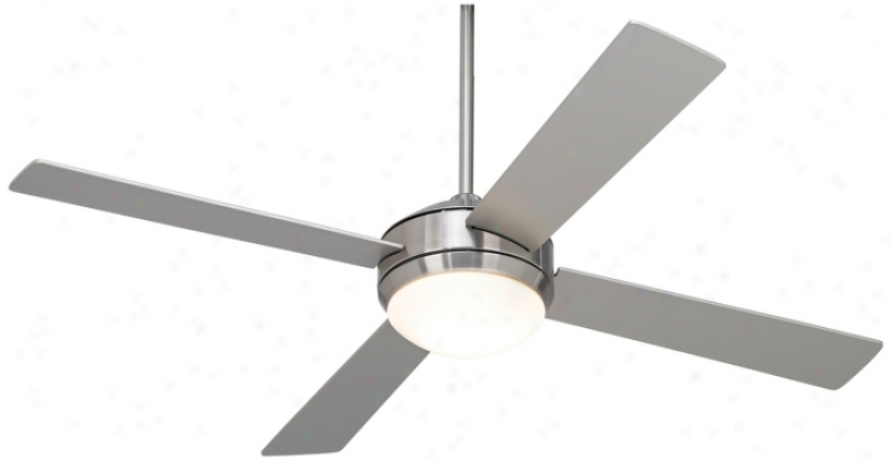 52" Courier Brushed Nickel Ceiling Fan (m2564)