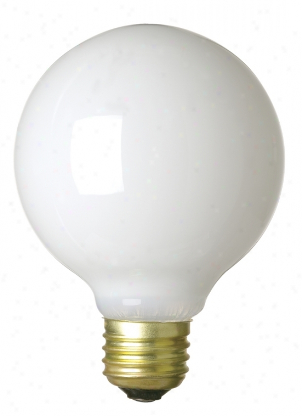 60-watt G-25 White Light Bulb (25122)