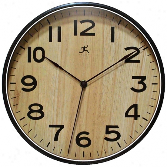 Arbor I 12 1/2" Wide Round Wall Clock (r6891)