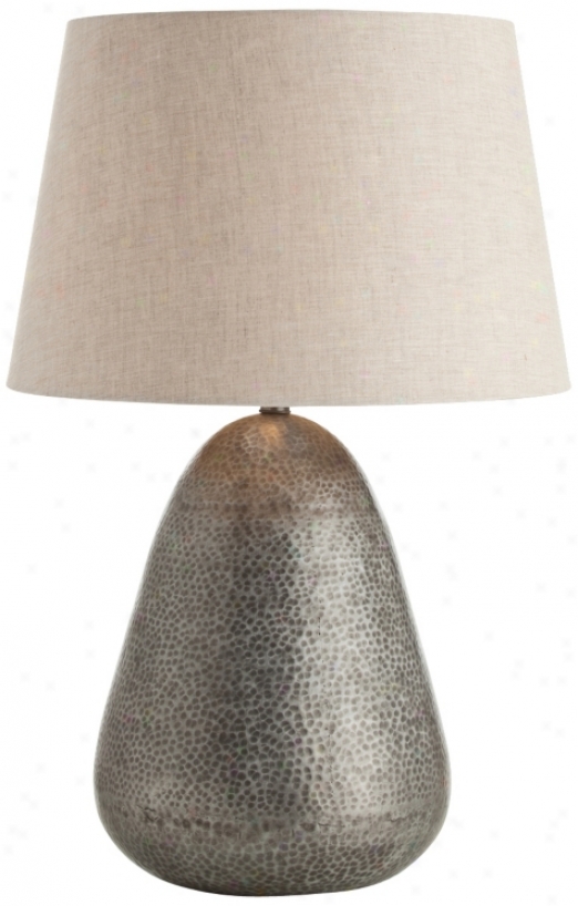 Arteriors Home Riley Antque Silver Table Lamp (v5066)