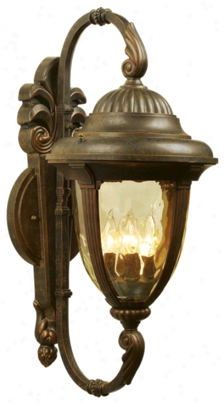 Bellagio&#8482; 27 1/2" High Double Arm Outdoor Wall Light (03755)