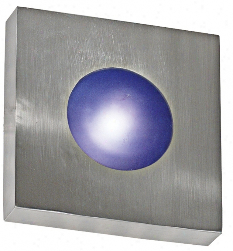 Burst Aluminum 8" Square Outdoor Wall Or Ceiling Light (96249)