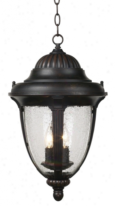 Casa Sierra&#8482; 20 1/2&qupt; High Outdoor Hanging Lantern (90575)