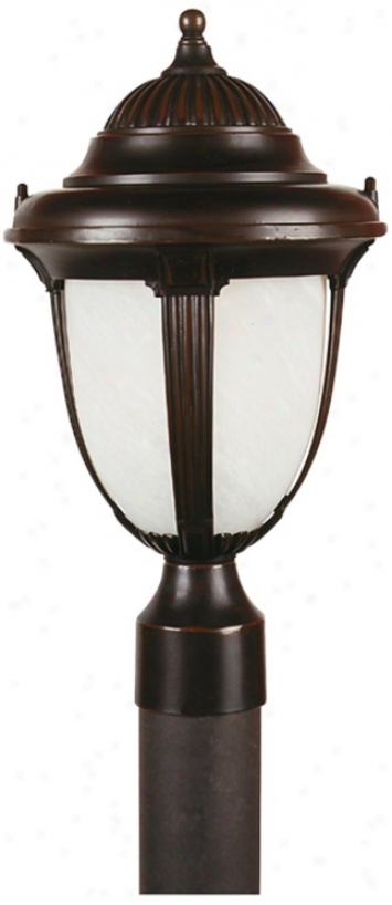 Casa Sorreto Bronze 20 3/4" High Led Outdoor Post Light (90565-w4099)