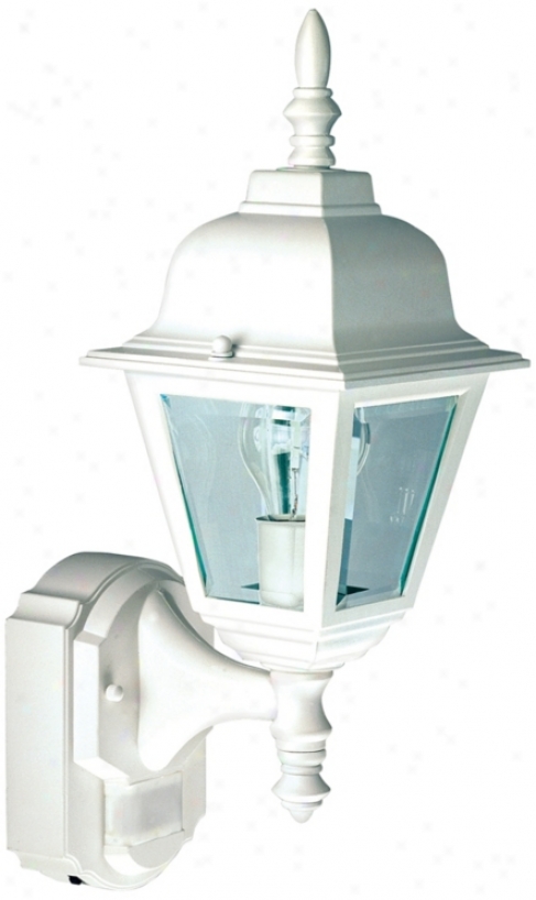 Country Cottage White Energy Star&#174; Outdoor Wall Light (h6923)