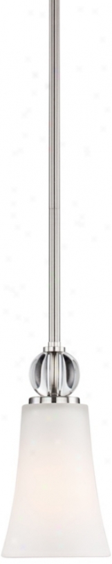 Dunham Brushed Steel Mini Pendant (v7354)
