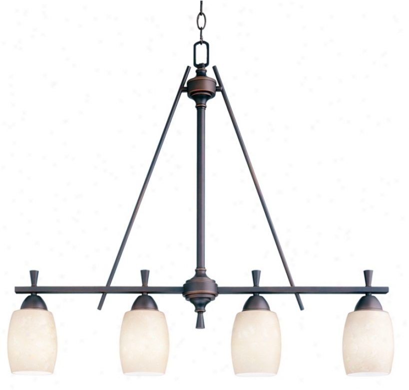 Ferros Collection Energy Star&#174; Brown Island Chandelier (30894)