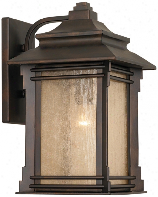 Franklin Iron Works Hickory Point 15" High Outdoor Light (09569)