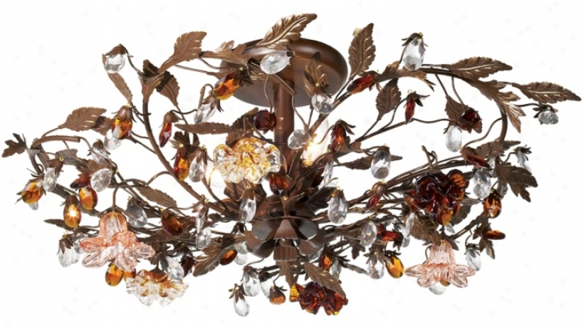 Ghia Collection 27" Wide Ceiling Light Fixture (81820)