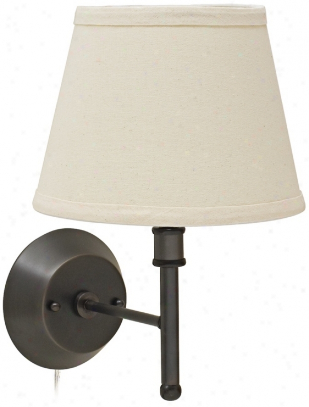 House Of Troy Greensbooro Bronze Torch Wall Lamp (x5602)