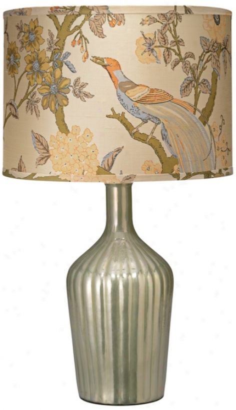 Jamie Young Thalia Pearl Enamel Glass Table Lamp (w5362)