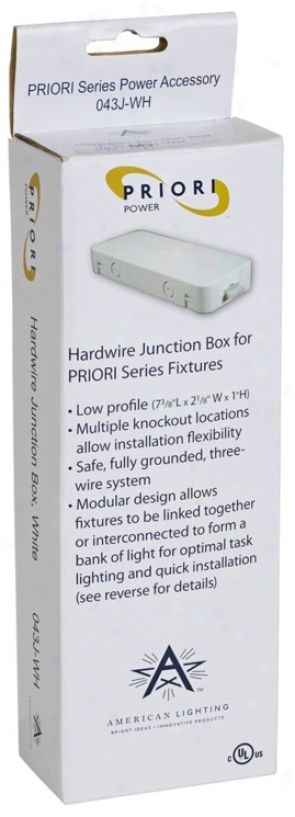 Junction Box For Priori Plus Under Csbinet Lighting (p3178)