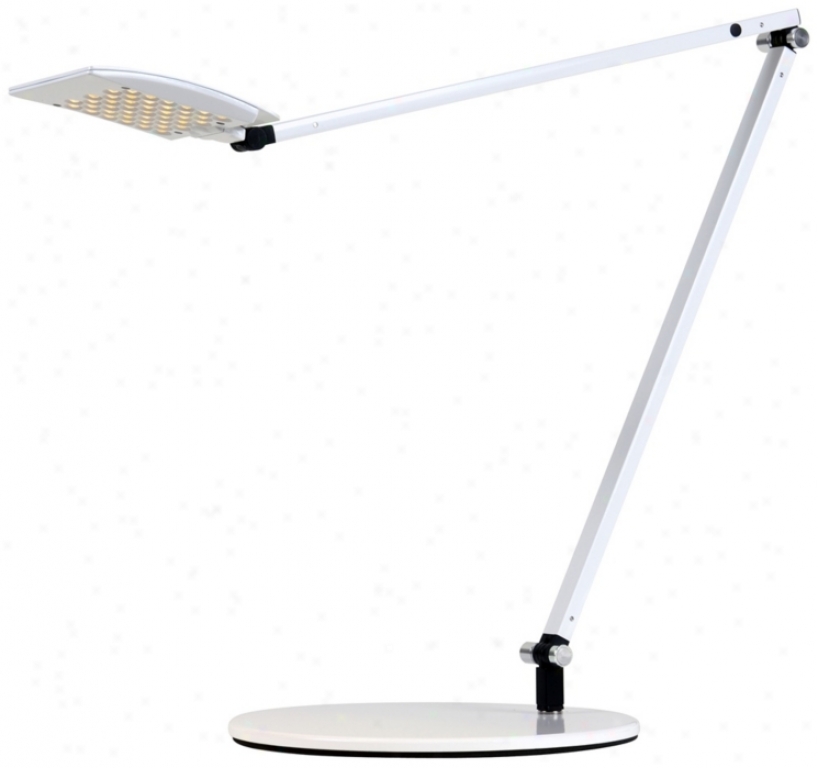 Koncept Gen 3 Mosso Sunlight Led Desk Lamp White (v6950)