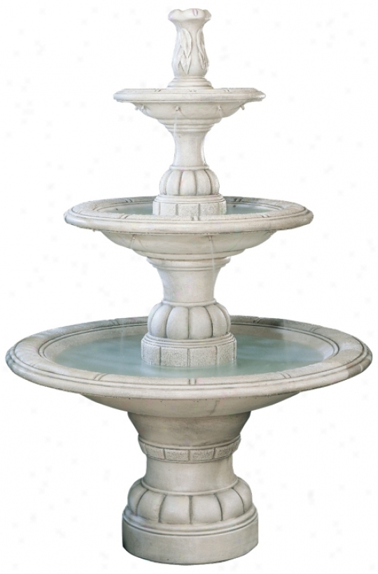 Large Contemporary 3-tier Fountain (96513)