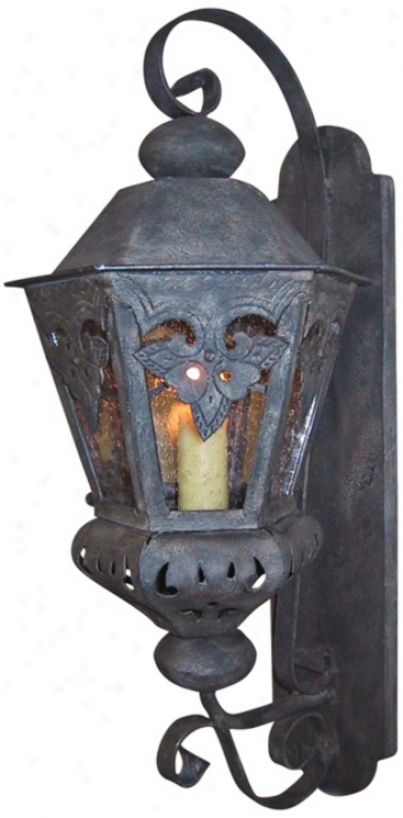 Laura Lee Morocco Small 23" High Exterior Wall Lantern (t3582)