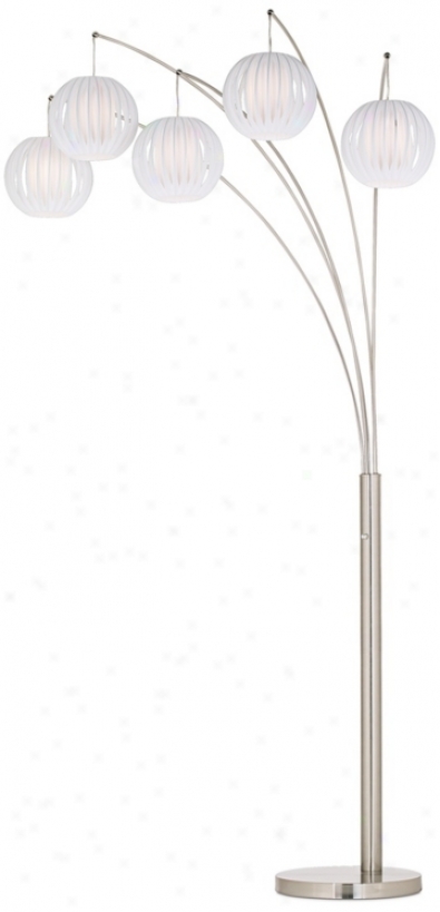 Lite Source Deion 5-light Hanging Arc Floor Lamp (k6572)