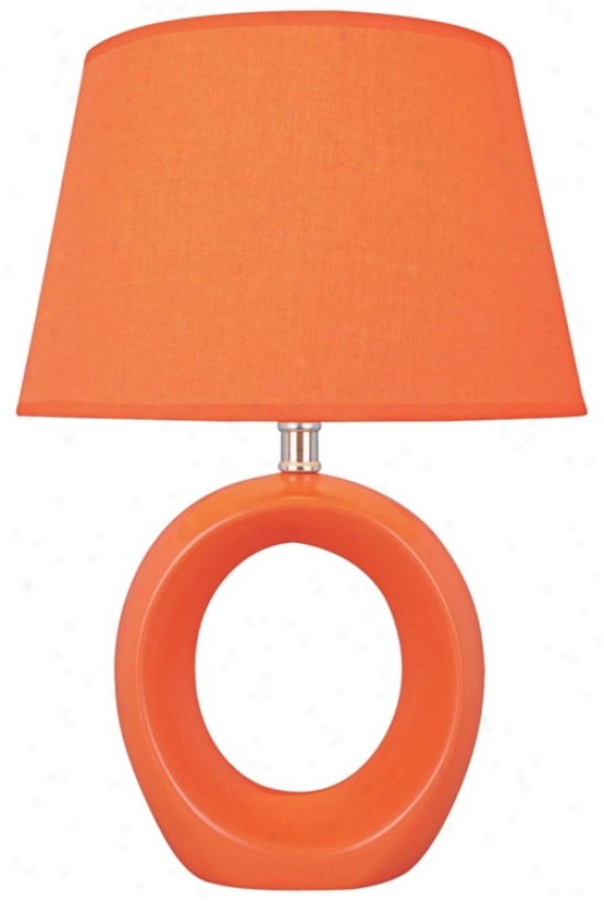 Lite Source Kito Orange Table Lamp (h3462)