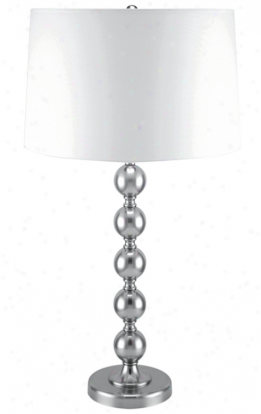 Lite Source Polished Stsel Table Lamp (72518)