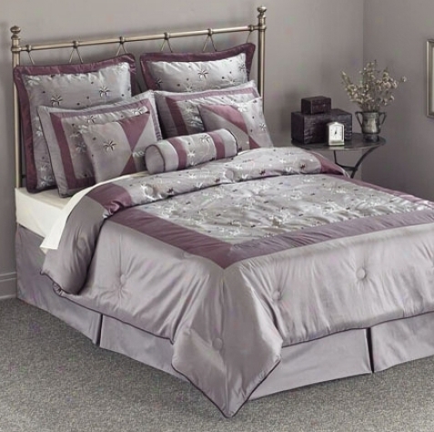 Lovely Lavender 14-piece Cal King Bedding Set (h6140)