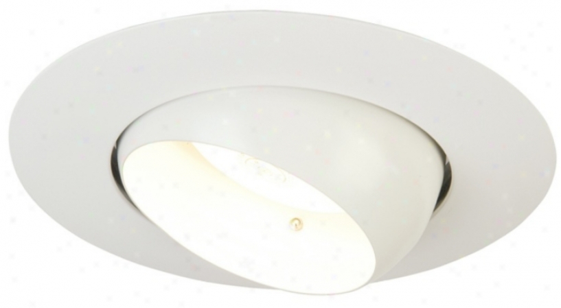 Luminaire&#8482; 6" Line Voltage White Recessed Light (37078)