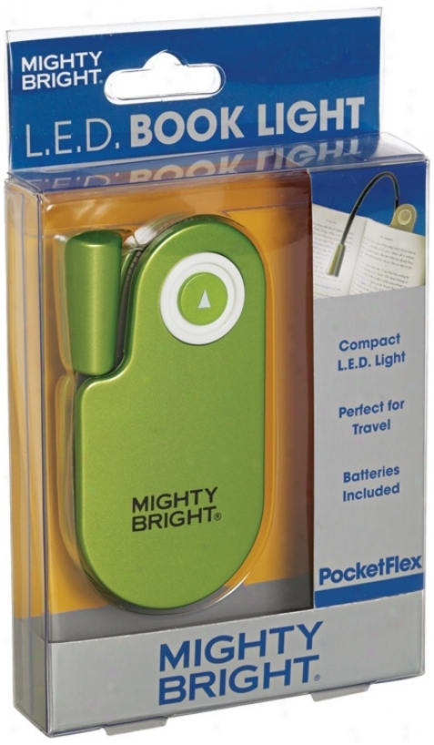 Mighty Bright Pocketflex Led Gren Book Light (65186)