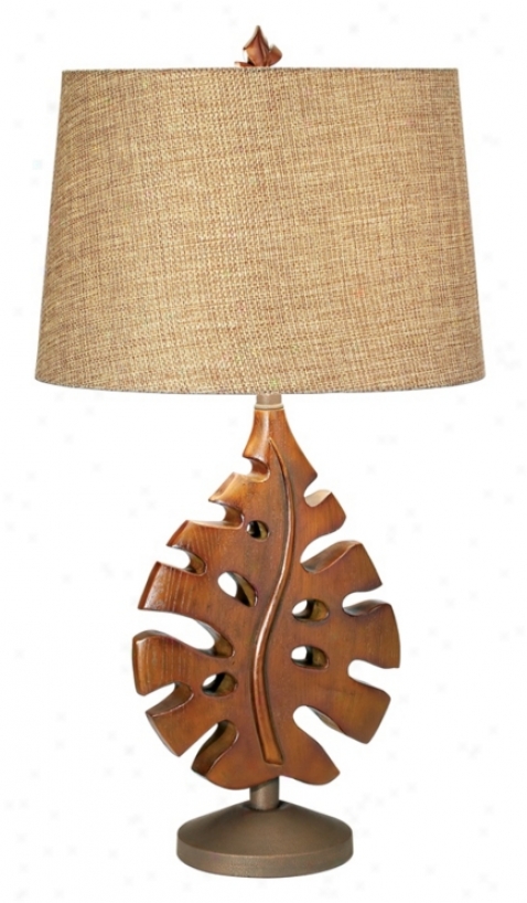 National Geographic Philodendron Table Lamp (h1556)