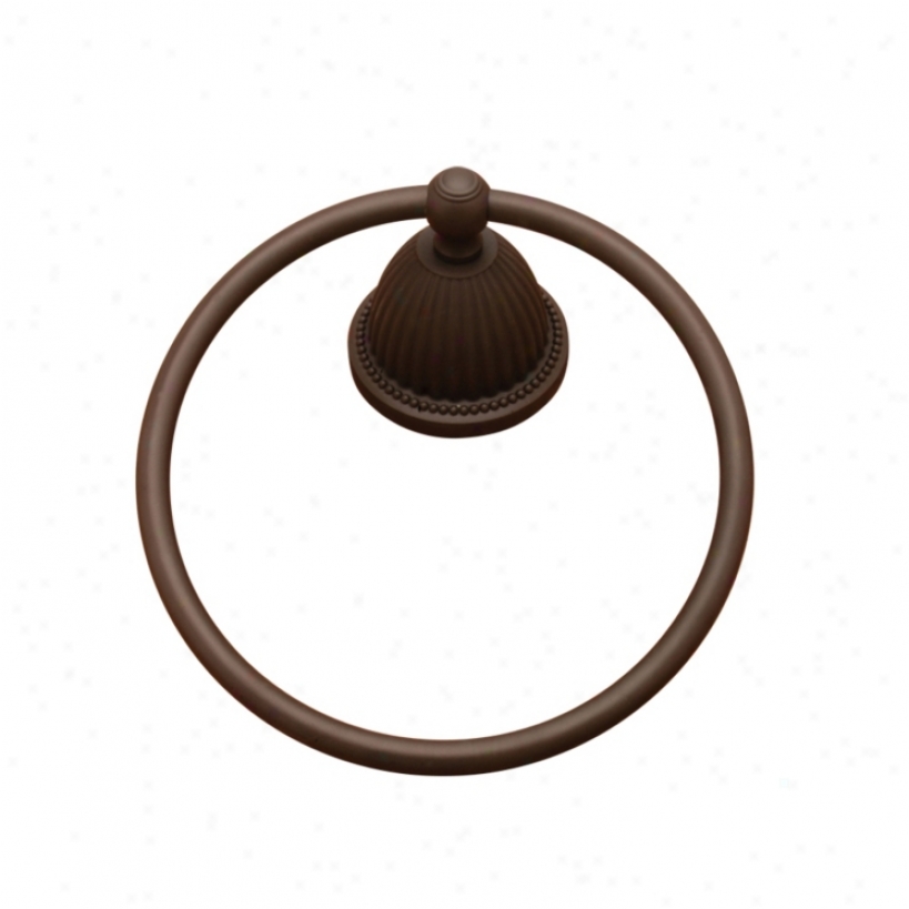 Oil Rubbed Bronze Finish Towel Holder Ring (07514)