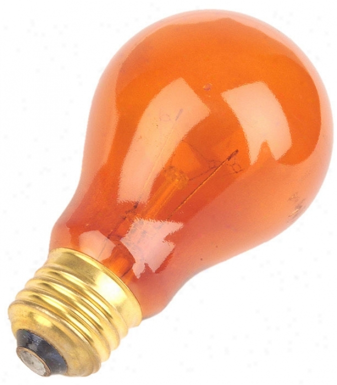 Orange 25 Watt Party Light Bulb (78292)