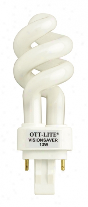 Ott-lite Visionsaver&#8482; 13 Watt Plug-in Swirl Light Bulb (16540)
