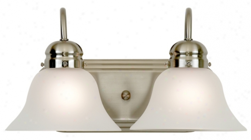 Park Row Collection 16" Wide Two Light Bathroom Fixture (81722)
