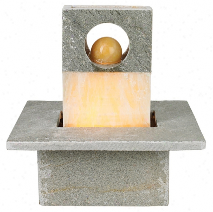 Portola Slate Table Fountain (46183)