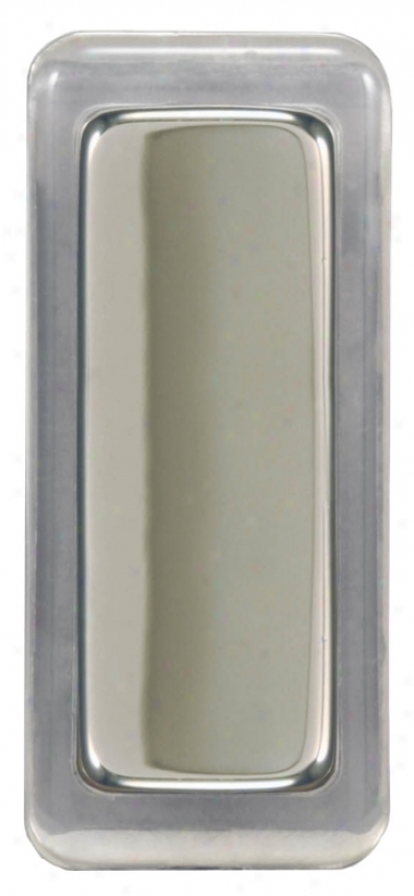 Satin Nickel Led Doorbell Button (k6253)