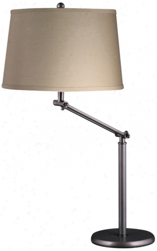 Seventh Avenue Mission Bronze Adjustable Piani Desk Lamp (u9233)