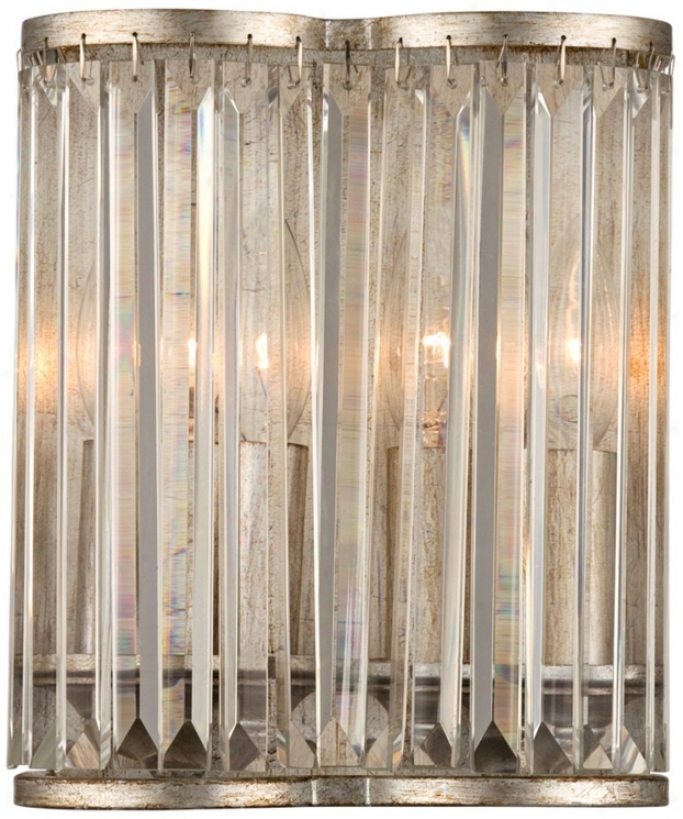 Soft Soft and clear  10" High Crystal Wall Cover (w5874)