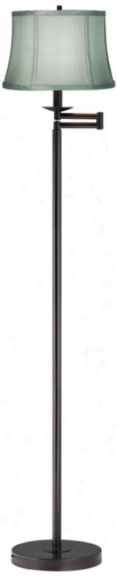 Spa Melancholy Bronze Finish Be hanged Arm Floor Lamp (41523-51755)