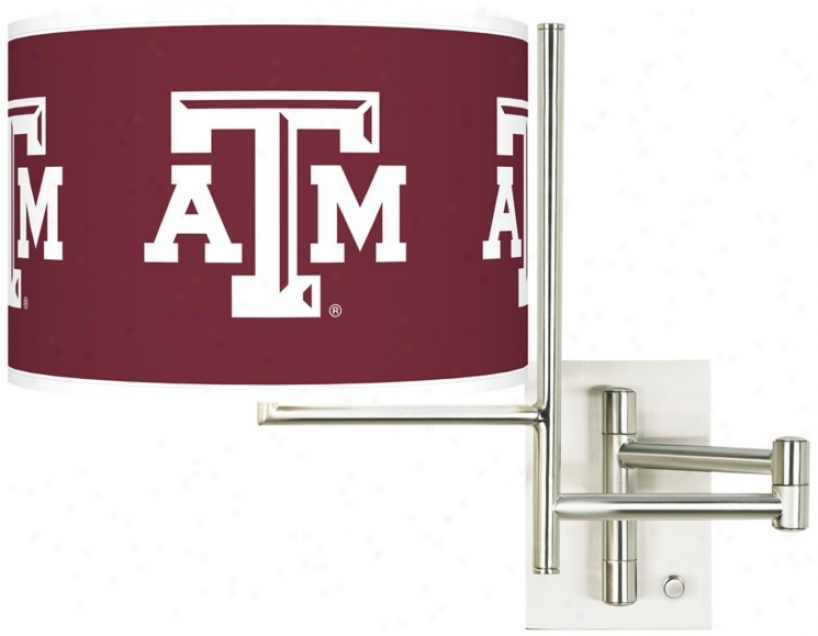 Texas A&m University Steel Swing Anterior limb Wall Light (k1148-y3244)