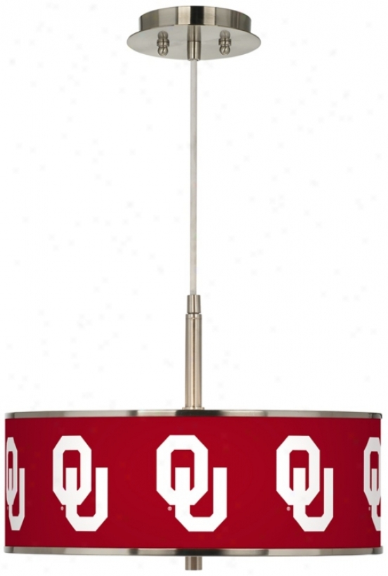 The Seminary of learning Of Oklahoma 16" Wide Pendant Light (t6341-y2769)