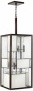 Hinkley Mondrian 12-light 42" High Bronze Pendant Light (v3854)