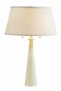 Ligh5s Up! Dasan Ivory Table Lamp With Ipanema Shade (61083)