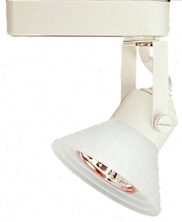 Wac Frosted White Step Glass Travk Head (81958)