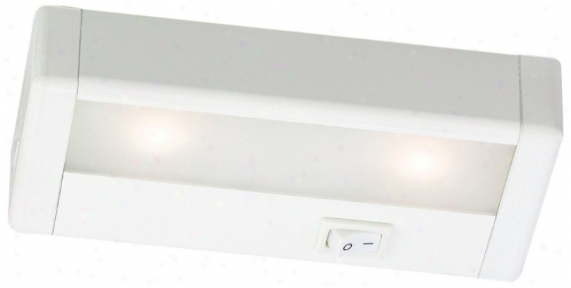 Wac White Led 6" Wide Under Cabinet Light Bar (m6766)