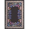 American Cottage Rugs Floral Garden 2 X 3 Floral Garden Black Area Rugs
