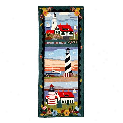American Cot Rugs Lighthouse Lighthouse Messenger Area Rugs