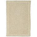 Capel Rugs Basketweave 3x5 Parchment Area Rugs