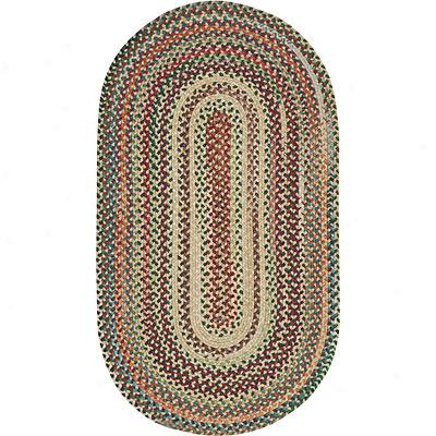 Capel Rugs Bring forth Creek 9 Ft Round Wheat Area Rugs