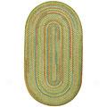 Capel Rugs Medley 5x8 Oval Leaf Area Rugs